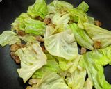 油身とキャベツの簡単炒め物♡作り方5写真