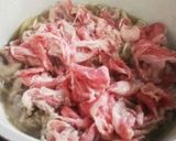 温玉のせ牛丼～作り方4写真