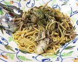 牡蠣のオイル漬けde旨味たっぷりパスタ作り方11写真