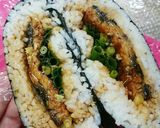 大人のおにぎらず、ひつまぶし2膳目。作り方2写真