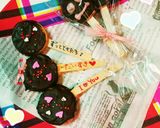 ¥100材料deロリポップ♡バレンタイン作り方7写真
