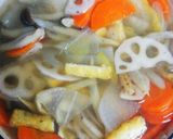 バーミキュラで重ね煮★精進根菜汁作り方9写真