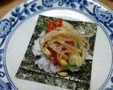 牛時雨煮とナムルの手巻き寿司作り方6写真