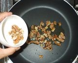 小松菜と鶏胸肉とナッツの中華炒め野菜炒め作り方7写真