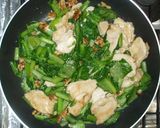 小松菜と鶏胸肉とナッツの中華炒め野菜炒め作り方14写真