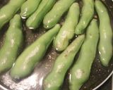 オリーブオイルと塩でゆでる、丸ごとそら豆作り方2写真