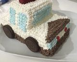 立体 車 ケーキ パトカー 救急車作り方8写真