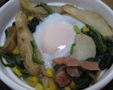 ほうれん草ベーコーンポテト作り方4写真