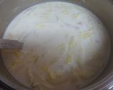 即席♫白菜とベーコン✿ミルクスープ作り方6写真