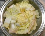 白菜大量消費！白菜と春菊のゴマ和え作り方1写真