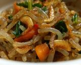 キムチの汁de蒟蒻炊いたんの手巻きご飯作り方5写真