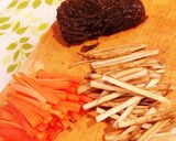 凍コンニャクの味噌キンピラwith十六茶作り方2写真