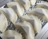 スライス生チョコレート☆餃子の皮包み焼き作り方3写真