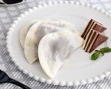 スライス生チョコレート☆餃子の皮包み焼き作り方4写真