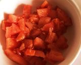 簡単☆トマトのブルスケッタ作り方1写真