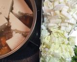 そぼろ高野豆腐のみそ汁作り方3写真