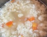 そぼろ高野豆腐のみそ汁作り方5写真