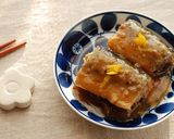 給食レシピ♬さんまの柚子味噌煮作り方4写真