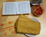とろ～り♪チーズとキムチ納豆包み☆★☆作り方1写真