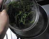 おかひじきのすりゴマ♪マヨニンニクあえ♪作り方3写真