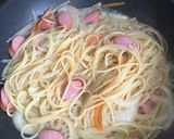 フライパン一つで簡単カルボナーラ作り方5写真