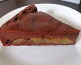 林檎コンポート☆豆腐のチョコレートケーキ作り方10写真