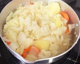 ほっこり♪白菜のミルクスープ白味噌仕立て作り方4写真