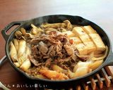 スキレットですき焼き風煮込み作り方6写真