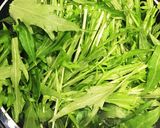 材料2つ♫簡単！水菜モリモリ牛肉炊き鍋作り方5写真