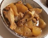手羽元と大根の煮物作り方9写真
