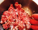ステーキ肉を大胆ミンチにがっつりバーグ★作り方3写真