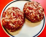 ステーキ肉を大胆ミンチにがっつりバーグ★作り方4写真