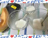 カルシウム入り✴牛乳プリン♥メロン✴作り方1写真