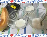 カルシウム入り✴牛乳プリン♥メロン✴作り方1写真