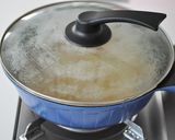 クラムチャウダー風スープパスタ作り方6写真