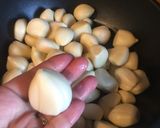 （常備菜）ホクホクうんま〜い味噌にんにく作り方1写真