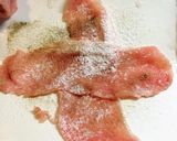 節約ボリューム厚揚げ肉巻きチリめんつゆ煮作り方3写真