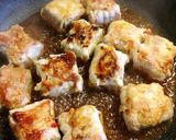 節約ボリューム厚揚げ肉巻きチリめんつゆ煮作り方9写真
