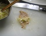 豚しゃぶ肉で☆オードブル風ねぎ巻き作り方2写真