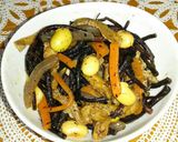 【家庭の味】ひじきと大豆の煮物♪作り方4写真