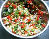 いんげん人参味噌マヨサラダ 野菜のおかず作り方3写真