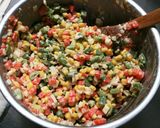 いんげん人参味噌マヨサラダ 野菜のおかず作り方4写真