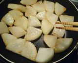 フライパンで手早く！豚肉と大根の煮物作り方2写真