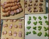枝豆＆ソーセージ塩パンnoちぎりパン作り方9写真
