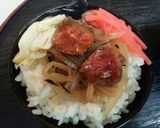 血管ダイエット食639ローストビーフ牛丼作り方1写真