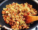 パイナップル入りカレーチャーハン作り方7写真