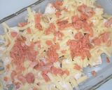 レンジで速攻！簡単はんぺんの鮭グラタン風作り方3写真