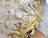 マカロニグラタン♪ブロッコリー花畑作り方5写真