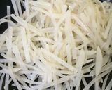 シンプル☆大根ハムのきんぴら作り方1写真