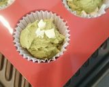 抹茶とホワイトチョコのカップケーキ✾作り方7写真